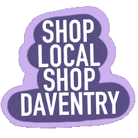 DiscoverDaventry shop local daventry northamptonshire Sticker