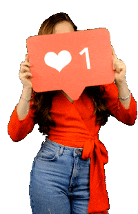 Diedevandenheuvel love heart like top Sticker