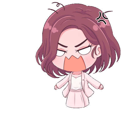 Angry Webtoon Sticker