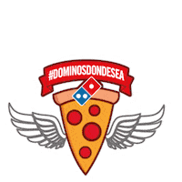 Pizza Dominos Sticker by DominosCol