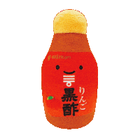 リンゴ Sticker by Qualia