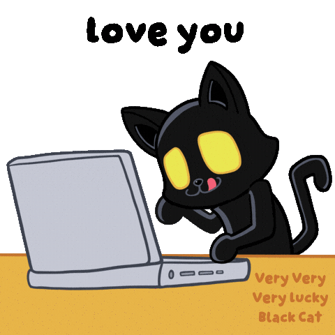 Typing Fast I Love You Sticker by VeeFriends