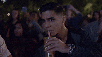 Vivek Shah Reaction GIF by grown-ish