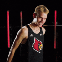 Track Field Cooking GIF by Louisville Cardinals