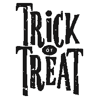 Trick Or Treat Halloween Sticker by House Of Wonderland