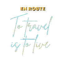 En Route Travel Sticker by Routeapp