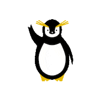 Sticker Penguin Sticker by Rockhopper Socks