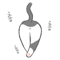 Cat Run Sticker by GORO