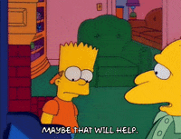 Talking Season 3 GIF by The Simpsons
