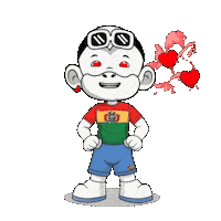 Amor Puro Bolivia Sticker by Zhot