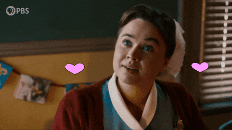 Call The Midwife Hearts GIF by PBS