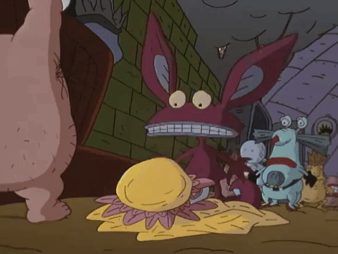 aaahh real monsters nicksplat GIF