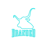 branded saloon neon Sticker by dylanreitz
