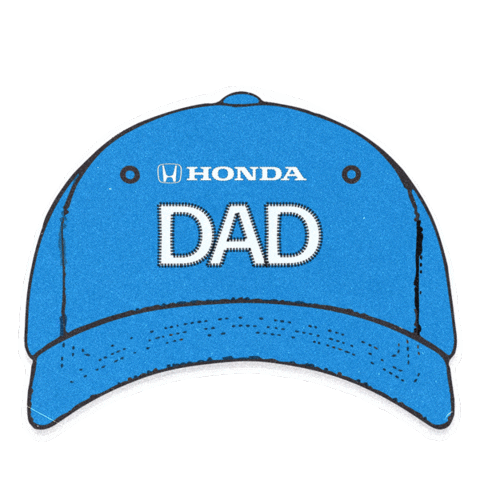 Fathers Day Hat Sticker by Honda