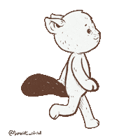 LonecatTheCat cat white kitty kitten Sticker