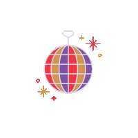 alljoy dance party club discoball Sticker