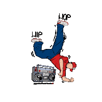 Street Culture Happy Dance Sticker by Imagine Marketing India