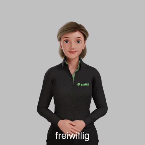 Avatar Gebärdensprache GIF by Sign Time - SiMAX