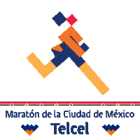 Telcel running run maraton telcel Sticker