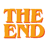 jorgedelafuentedesign movie film final the end Sticker