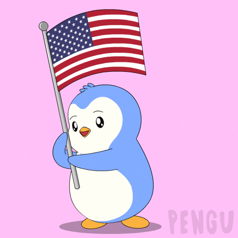 Donald Trump Crypto GIF by Pudgy Penguins