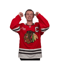 Celebration Sticker by NHLBlackhawks