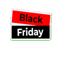 Black Friday Shopping Sticker