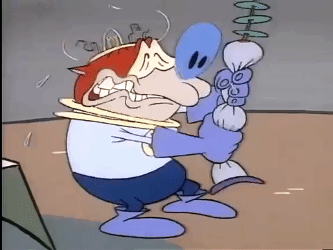 ren and stimpy nicksplat GIF