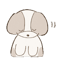Sorry Dog Sticker