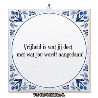 Nl Wijsheid Sticker by Tegelspreuken.nl