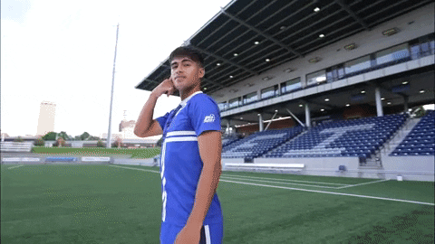 Happy Soccer GIF by Creighton University Athletics