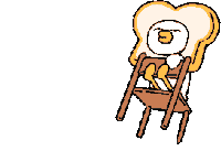 Bored Duck Sticker by zizone_official