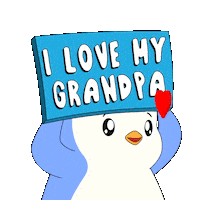 I Miss You Penguin Sticker by Pudgy Penguins