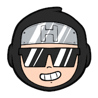 Hook Smile Sticker