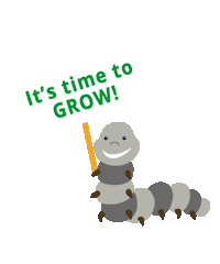 Its Time To Grow Sticker by Insect Lore