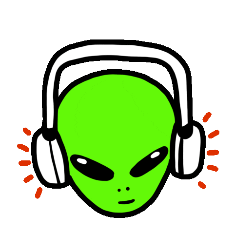 Head Sound Sticker by Darién Sánchez