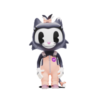 Cat Kissa Sticker by Vuokatinrinteet