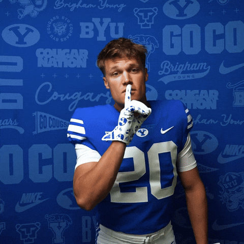 College Football Go Cougs GIF by BYU Cougars
