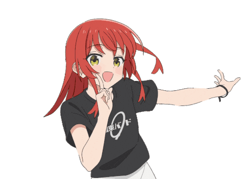 Bocchi Kita Sticker
