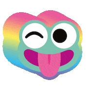Emoji Simon Sticker by Onix Pink Shop