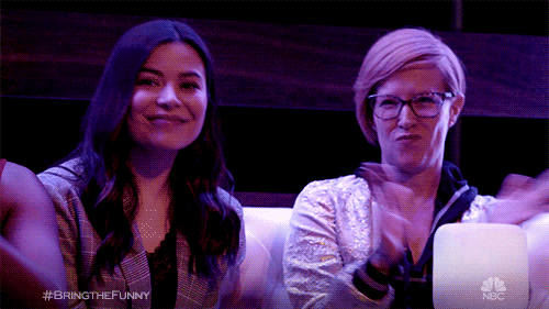 Miranda Cosgrove Bring The Funny GIF by NBC