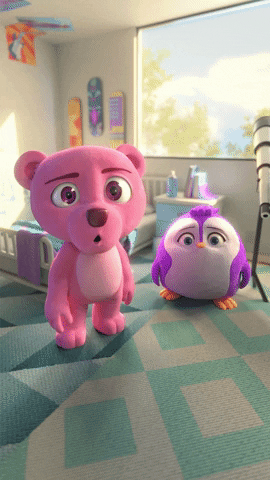 SqueakyAndRoy no gross disgusted yuck GIF