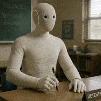 Bored School GIF by 1X Technologies