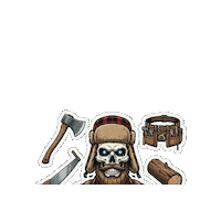 A Tope Halloween Sticker