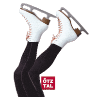 Skating Winter Holidays Sticker by Ötztal Tourismus