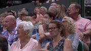 centre court fans GIF by Wimbledon