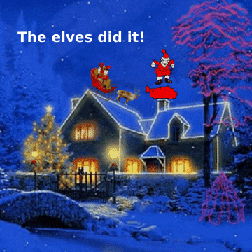 Christmas Snow GIF