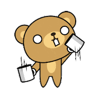 gif artist poshbear Sticker by JAMKOO