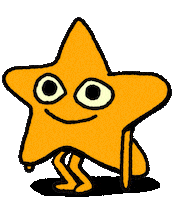 Happy Star Sticker