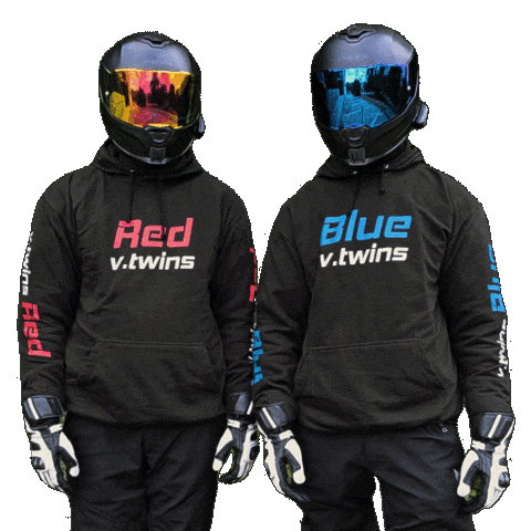 Red And Blue Wow Sticker
